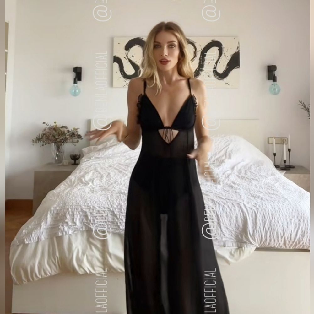 Zara Black Maxi Dress